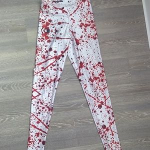 Black milk blood leggings